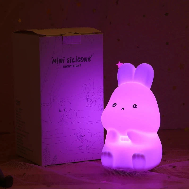Veilleuse Bébé Lapin Lumineux Ma Veilleuse
