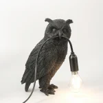 Lampe de Bureau Hibou/chouette LED – Lampe de Table Décorative pour Chambre et Salon
