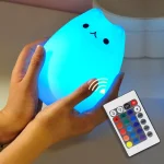 Veilleuse Chat LED 16 Couleurs