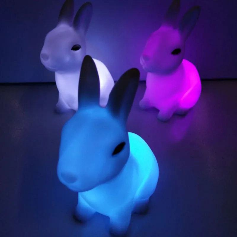 Veilleuse Lapin Multicolore – Image 8
