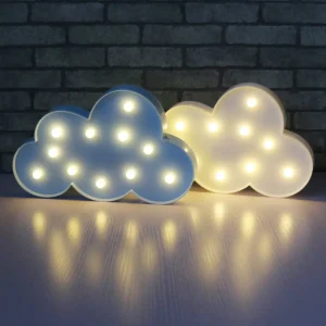 Veilleuse Nuage 3D – Applique Murale LED, Décoration et Accessoire pour Chambre