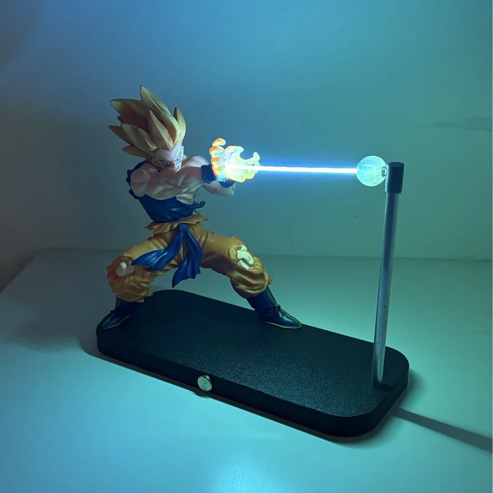 Lampe Magnétique Goku Kamehameha – Veilleuse 3D Créative Dragon Ball – Image 6