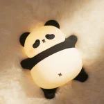 Veilleuse LED Panda – Lampe de Nuit avec Minuterie, Décoration Chambre & Cadeau Enfant