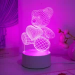 Lampe 3D Créative – Veilleuse LED