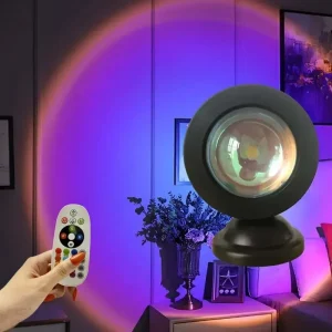 Mini Boule de Cristal 3D – Sphère Galaxie 9 cm avec Socle Lumineux LED et Gravure Laser