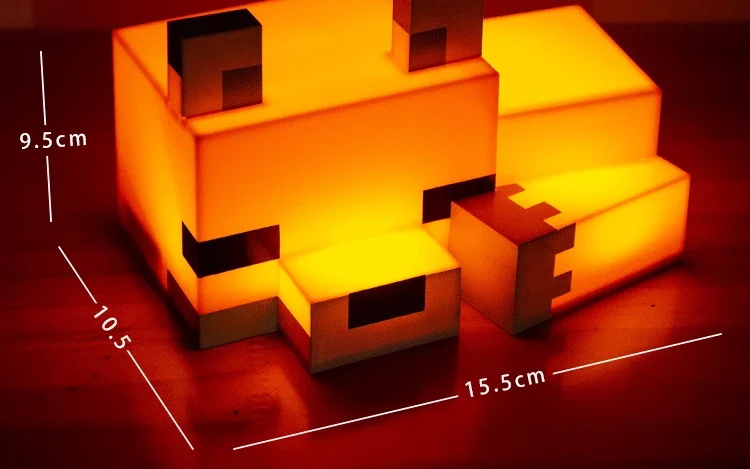 Veilleuse Renard "Pixel Game" – Lampe d'Ambiance pour Gaming Room – Image 4