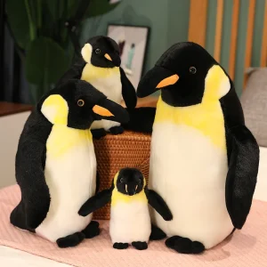 Peluche Pingouin – Doudou Ultra-Doux