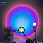 Veilleuse Arc-en-Ciel – Lampe LED 7 Couleurs, Socle en Bois Naturel et Effet 3D