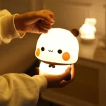Veilleuse LED – Lampe de Nuit Tactile Rechargeable USB avec Minuterie 30 min et Double Intensité Lumineuse