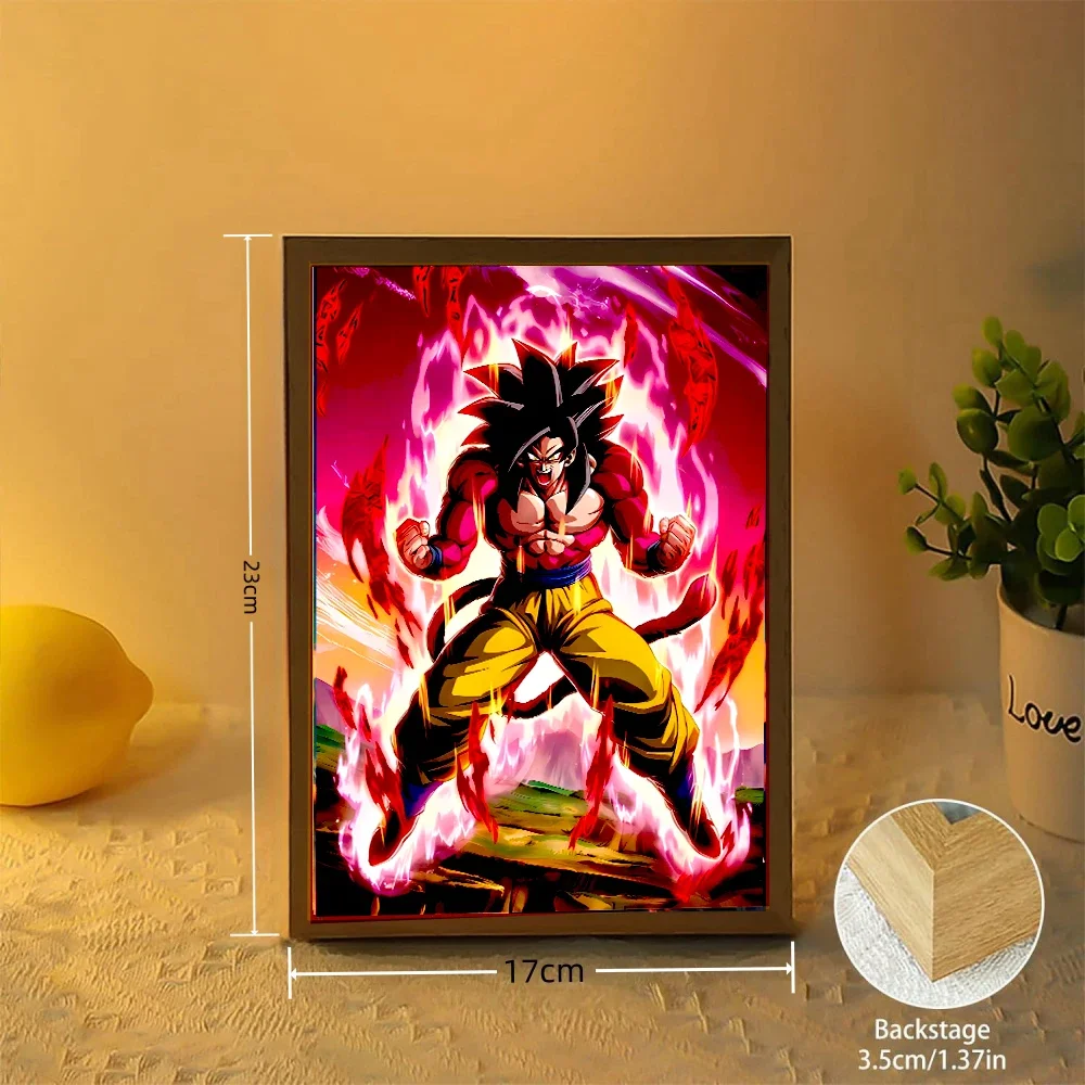 Tableau Lumineux Dragon Ball Z – Cadre LED 3 Ambiances de Lumière – Image 2