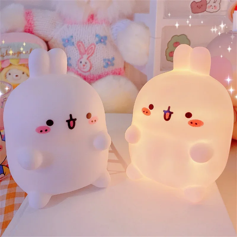 Lampe de chevet LED en forme de lapin – Image 3