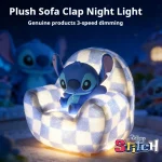 Veilleuse Figurine Stitch – Lampe Tactile, Rechargeable USB, Produit Disney