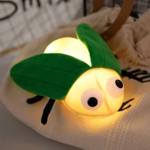 Peluches Lumineuses "Compagnons de Nuit" – Lucioles & Coccinelles Douillettes
