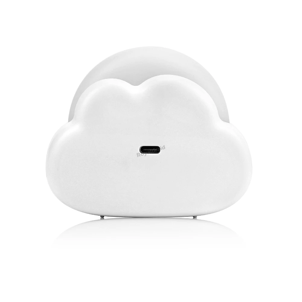 Mini Veilleuse Nuage – Sans Fil, Rechargeable USB et 3 Modes de Lumière – Image 7