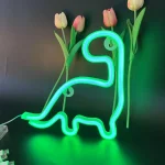 LED Dinosaure – Décoration et Ambiance, Alimentation (USB/Piles), Éclairage Sécurisé