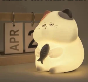 Veilleuse Chat Kawaii Rechargeable