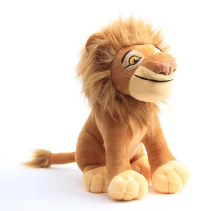 Peluche Disney "Mufasa - Le Roi Lion" – 30 cm – Figurine Royale en Peluche Douce