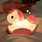 Veilleuse Cheval Tactile – Lumière Douce