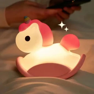 Veilleuse Cheval Tactile – Lumière Douce