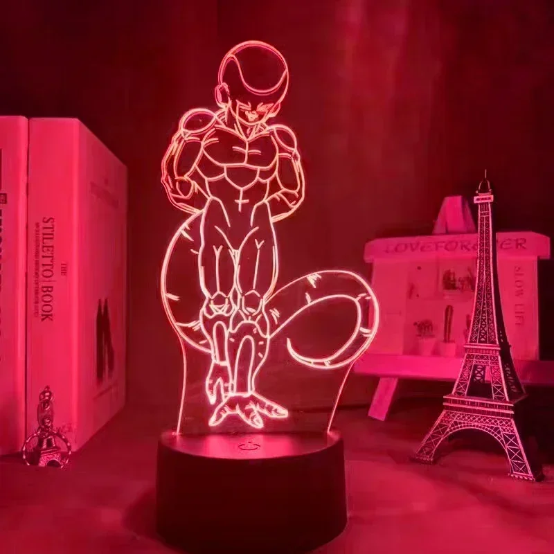 Veilleuse 3D Dragon Ball Z – Lampe LED 16 Couleurs avec Télécommande – Image 10