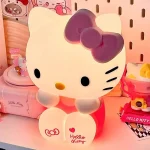 Veilleuse Tactile Hello Kitty – Lampe d’Ambiance LED