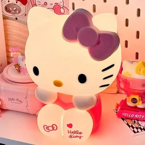 Veilleuse Tactile Hello Kitty – Lampe d’Ambiance LED