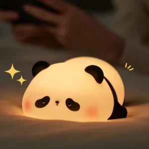Panda LED Night Light – Lampe de Nuit  Rechargeable pour Décoration Chambre