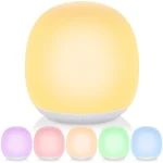 Veilleuse Œuf –7 Couleurs RGB avec Télécommande, Rechargeable USB