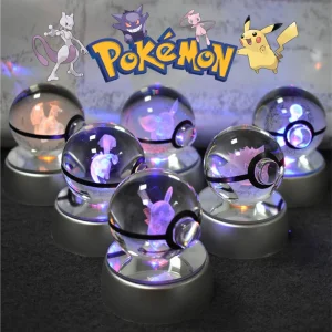 Sphère de Cristal Pokémon 3D (50mm)