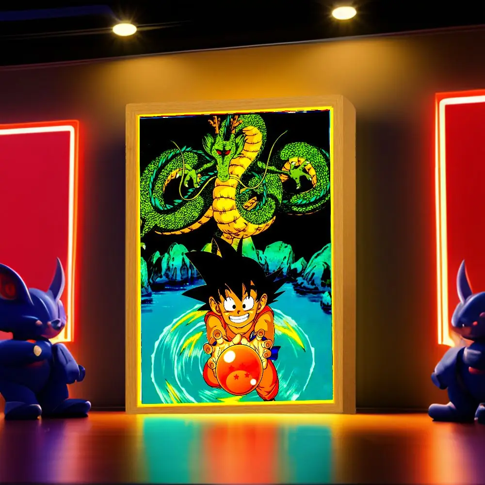 Tableau Lumineux Dragon Ball Z – Cadre LED 3 Ambiances