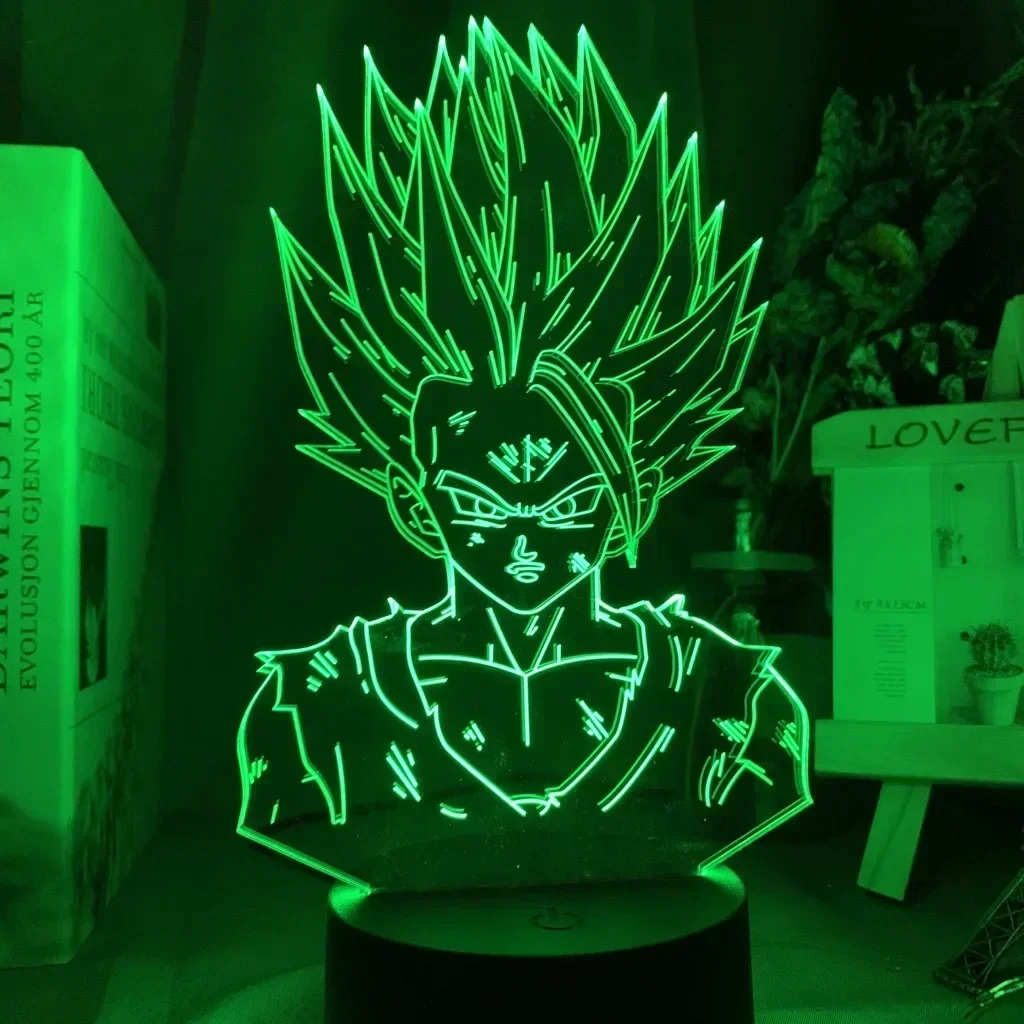 Veilleuse 3D Dragon Ball Z – Lampe LED 16 Couleurs avec Télécommande – Image 7