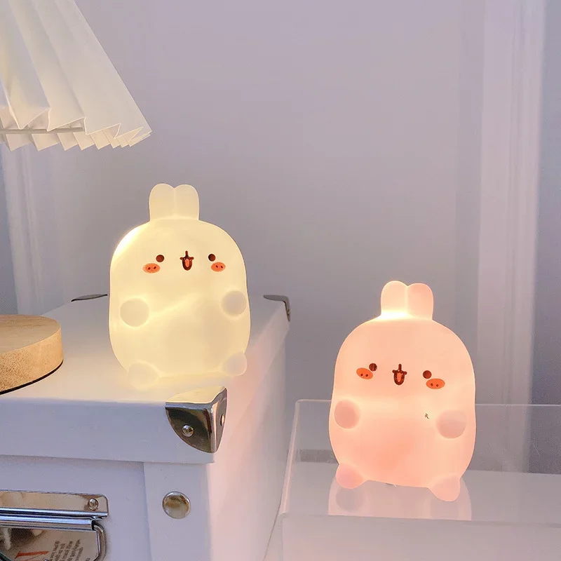 Lampe de chevet LED en forme de lapin – Image 2