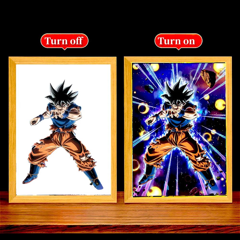 Tableau Lumineux Dragon Ball Z – Cadre LED 3 Ambiances – Image 5