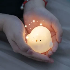 Veilleuse Poussin – Lampe d'Ambiance Douce pour Chambre